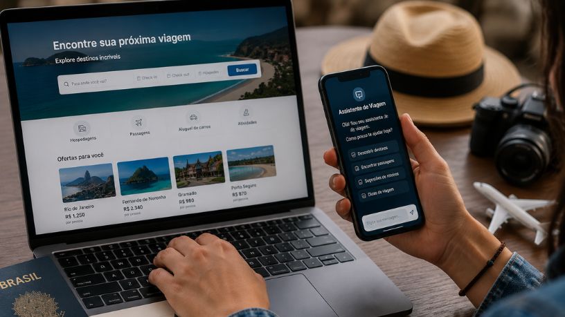 Inteligência Artificial nas Viagens: Como a Nova Tecnologia Está Mudando a Forma de Planejar Férias em 2026